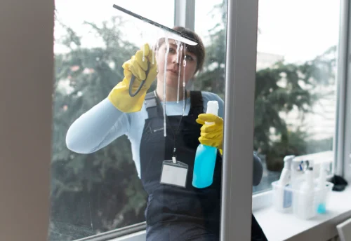 Nettoyage de vitres intérieures et extérieures à Cérans-Foulletourte